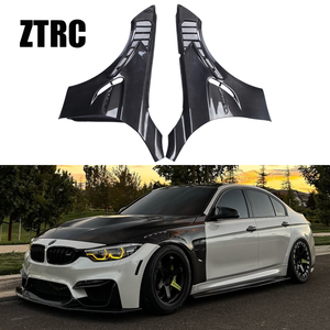 Kit carrosserie pour M3 F80 en fibre de carbone avec aérateurs latéraux avant et garde-boue avant - Product Image 1