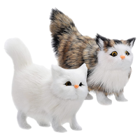 Jouets en peluche d'émulation d'animaux personnalisés de haute qualité jouets de simulation de dinosaures tigres chien chat réalistes