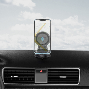 Cargador Inalámbrico Magnético con Enfriamiento por Hielo, Carga Rápida, Rotación de 360 Grados, Soporte para Coche - Product Image 3