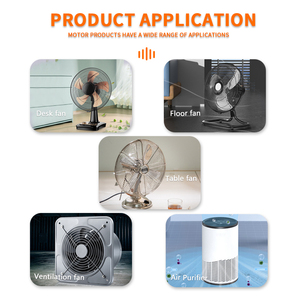 <b>12</b> 14 <b>Inch</b> 220V Frequency 50Hz AC Single Phase Electric Cooling <b>Fan</b> Motor - Product Image 3