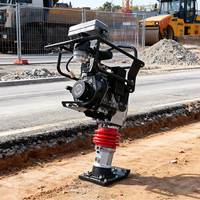 Vente directe d'usine Compacteurs de cric sautant diesel Pilon de sol vibrant Tamping Earth Tamping Rammer Machine