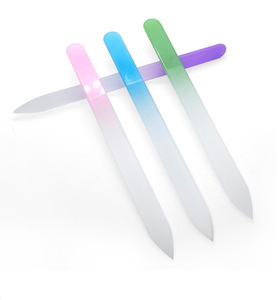 Productos superventas 2023 <span class=keywords><strong>lima</strong></span> de uñas de vidrio nano con logotipo personalizado de color arcoíris y empujador de cutículas <span class=keywords><strong>para</strong></span> uñas acrílicas - Product Image 5