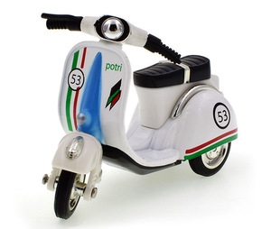 12 pièces/boîte retirer <span class=keywords><strong>dessin</strong></span> <span class=keywords><strong>animé</strong></span> <span class=keywords><strong>en</strong></span> alliage de Zinc voitures miniatures jouet moto pour enfants HN954792 - Product Image 2