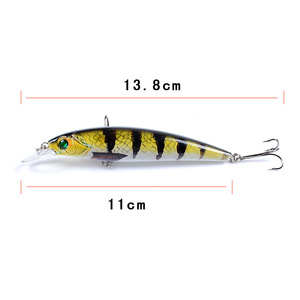 <span class=keywords><strong>Esca</strong></span> da Pesca Professionale Bionic Minnow, <span class=keywords><strong>Esca</strong></span> Rigida Realistica in ABS con Ami, Jerkbait per Bass, <span class=keywords><strong>Trota</strong></span>, Acqua Dolce e Salata, Vendita all'Ingrosso - Product Image 5