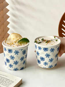 Chinese Supplier Ceramic Coffee Mug Without Handle Eco-friendly Microwave Safe Cartoon <b>Pattern</b> Wide Mouth Food Safe - Product Image 4