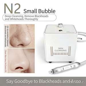 Small Bubble Cleaning Blackhead and Acne Beauty Device Oxygen Bubble <b>Machine</b> Facial Cleaning and Care Skin Management Device - Product Image 3