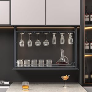 ตู้เก็บแก้วไวน์อัจฉริยะ Particle Smart Cabinet พร้อมชั้นวางแบบดึงออกได้ สวิตช์สัมผัส อลูมิเนียม สแตนเลส ป้องกันฝุ่น รุ่น J256-900 สวิตช์แบบสัมผัส - Product Image 1