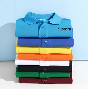 Custom Embroidery Cotton Long Sleeves Polo Shirt Wholesale Quality Men Polo-T Shirt