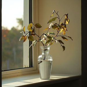 Vente en gros d'inspiration nordique, grand vase à bourgeon en verre transparent, vase à fleurs décoratif de table de tailles droites étroites pour l'inspiration de fête - Product Image 5