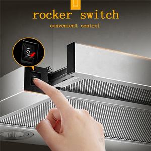 Hotte de cuisine intégrée en acier inoxydable, télescopique, coulissant, hotte de cuisine extractible, appartement familial, hôtel, cuisine commerciale, cheminée - Product Image 2