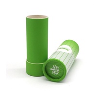 Tube d'emballage de déodorant en papier kraft naturel, écologique, recyclable et biodégradable pour oreiller, couleur et design personnalisables