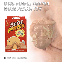 S183 Jouet anti-acné pour filles, extracteur de boutons en TPE pour le nez des bébés, SPOT POPPER