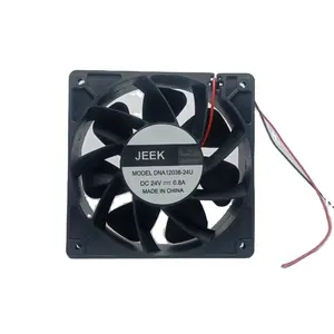 Fabricante de ventiladores de refrigeración JEEK radiador UPS PWM 4 pines DC axial Nidec 120mm ventilador 24V 12038 0,25 AMP