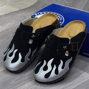 Sandales en daim imprimées unisexes, tendance, modernes, élégantes et confortables pour tous les jours, style streetwear, <span class=keywords><strong>Birkenstock</strong></span> - Product Image 3