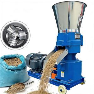 Moulin à granulés d'aliments électriques, 220V/380V, Broyeur d'aliments pour animaux de ferme haute productivité, <span class=keywords><strong>Équipement</strong></span> d'<span class=keywords><strong>élevage</strong></span> à matrice plate - Product Image 5