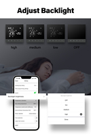 Termostato Inteligente WiFi con Pantalla Táctil, Controlador de Temperatura Ambiente Programable, Control por Voz, Monitoreo Remoto para Calefacción por Suelo Radiante