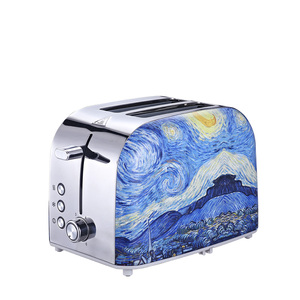Modern Home Automatic <b>Stainless</b> <b>Steel</b> 1.7L Pyramid <b>Kettle</b> <b>and</b> <b>Toaster</b> Set Bread Tea Coffee Art Design - Product Image 2