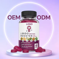 Gummies naturels OEM pour stimuler la libido avec suppléments à base de Saw Palmetto pour améliorer la libido féminine
