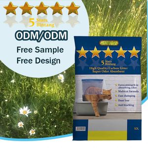 Litière pour chat best-seller, sans poussière, à agglomération rapide, directement de l'usine avec services OEM/ODM - Product Image 1
