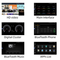 Radio de Coche con Pantalla Táctil Android de 9 Pulgadas, Reproductor Multimedia, Carplay, Navegación GPS para Audi A6L A7 A6 S7 C7 2012-2018