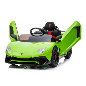 Voitures électriques pour enfants Lamborghini sous licence, 12v avec télécommande, alimentées par batterie, <span class=keywords><strong>voiture</strong></span> électrique Lamborghini pour enfants - Product Image 1