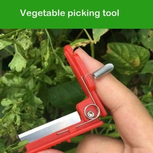 Multifunction Thumb Knife Garden Pruner Fruit Picking Device Safe Fruit Blade <b>Tool</b> Cutting Blade Rings Finger Protector Catcher - Product Image 5