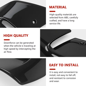Ailerons avant pour moto <span class=keywords><strong>Kawasaki</strong></span> <span class=keywords><strong>Z650</strong></span> <span class=keywords><strong>Z650</strong></span> <span class=keywords><strong>2020</strong></span>-2026, <span class=keywords><strong>accessoires</strong></span> de carénage pour une meilleure tenue en virage - Product Image 3