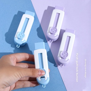 Semplice gomma Morandi con pulsante Push-Pull senza soluzione di continuità pochi ritagli di gomma all'ingrosso Set di cancelleria regalo per bambini - Product Image 3