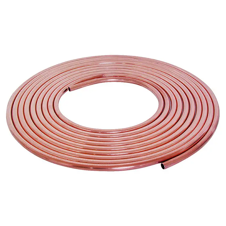 High quality Refrigeration air conditioner connecting copper pipe manufacture pancake coil capillary copper coil copper tube