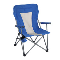 Chaise de camping pliante robuste et inclinable avec dossier réglable, portable, en tissu Oxford, pour la plage, la pêche, la terrasse