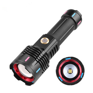 Tactical LEP <strong>Bulb</strong> 30w White Laser Bright Flashlight Outdoor Long-range USB-C Rechargeable Powerful LED <strong>Torch</strong> Flashlight - Product Image 1