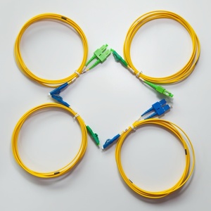 Tùy chỉnh Duplex os2 chế độ duy nhất sợi cáp quang SM DX 9/125 LC SC FC ST E2000 mu <span class=keywords><strong>mtrj</strong></span> UPC APC sợi quang vá dây - Product Image 5