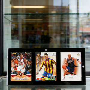 Direct Factory Supply Custom High Quality 3 Slots Cards Graded <b>Acrylic</b> Trading Card <b>Display</b> Frame for Cards <b>Display</b> - Product Image 2