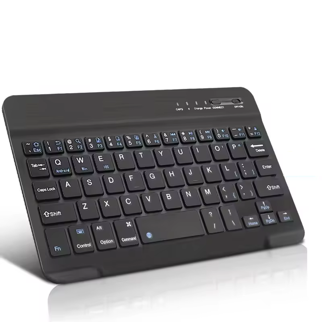 Wireless Keyboard Mini Keyboard 2.4G Rechargeable Gaming Receiver for Phone Computer Desktop