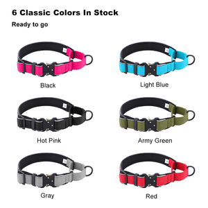 Collares de perro tácticos de estilo Martingale sin tirones ajustables multicolores personalizados de fábrica para entrenamiento al aire libre con hebilla de Metal Cobra - Product Image 5