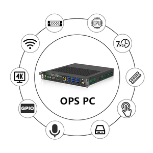 <span class=keywords><strong>OPS</strong></span> <span class=keywords><strong>PC</strong></span> 12e et 13e génération I7 I5 12450H avec 4 ports USB 3.0/6 ports USB, 8 Go de RAM, SSD 256 Go pour écran 4K, système Windows - Product Image 5