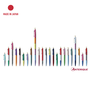 Stylos à bille japonais de haute qualité avec impression personnalisée, logo de marque, écriture fine de luxe, encre noire - Product Image 1