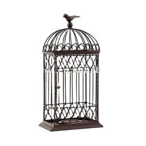 New design antique black color Metal bird cage