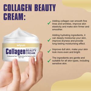 Collagène Vieillissement Visage Hydratant Cremas Faciales Soins de la Peau Anti Rides Crème Hydratante Bio Raffermissante Crème - Product Image 3