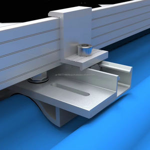 Estantería solar de techo de estaño trapezoidal de alta resistencia Sistema de montaje en techo de panel solar Premium - Product Image 1
