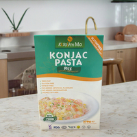 Keto Alimentaire Naturel Konjac Faible en Gras Glucomannane Riz Blanc Riz Konjac