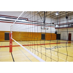<span class=keywords><strong>Filet</strong></span> de volleyball portable en Nylon PE, pour <span class=keywords><strong>volley</strong></span>-<span class=keywords><strong>ball</strong></span>, en plastique, sport, plage, bon marché, 13x13cm, 1 pièce - Product Image 3