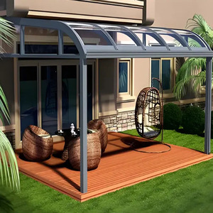 <span class=keywords><strong>Toldo</strong></span> Moderno Personalizado con Doble Vidrio Templado, Marco de Aluminio, Impermeable, Ecológico, Fácil de Montar, <span class=keywords><strong>Pérgola</strong></span> para Patio Exterior - Product Image 6