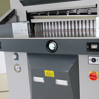 Guillotina Hidráulica para Papel de 720 mm, Máquina Automática Programable por CNC para Impresión Comercial, Recorte de Libros y Producción