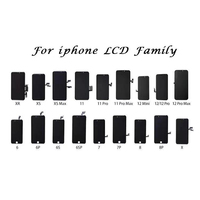 Layar LCD Grosir 7 8 Plus X Xr Xs Max 11 12 13 Pro Max Layar Lcd LCD Lcd Ponsel untuk Layar Iphone X