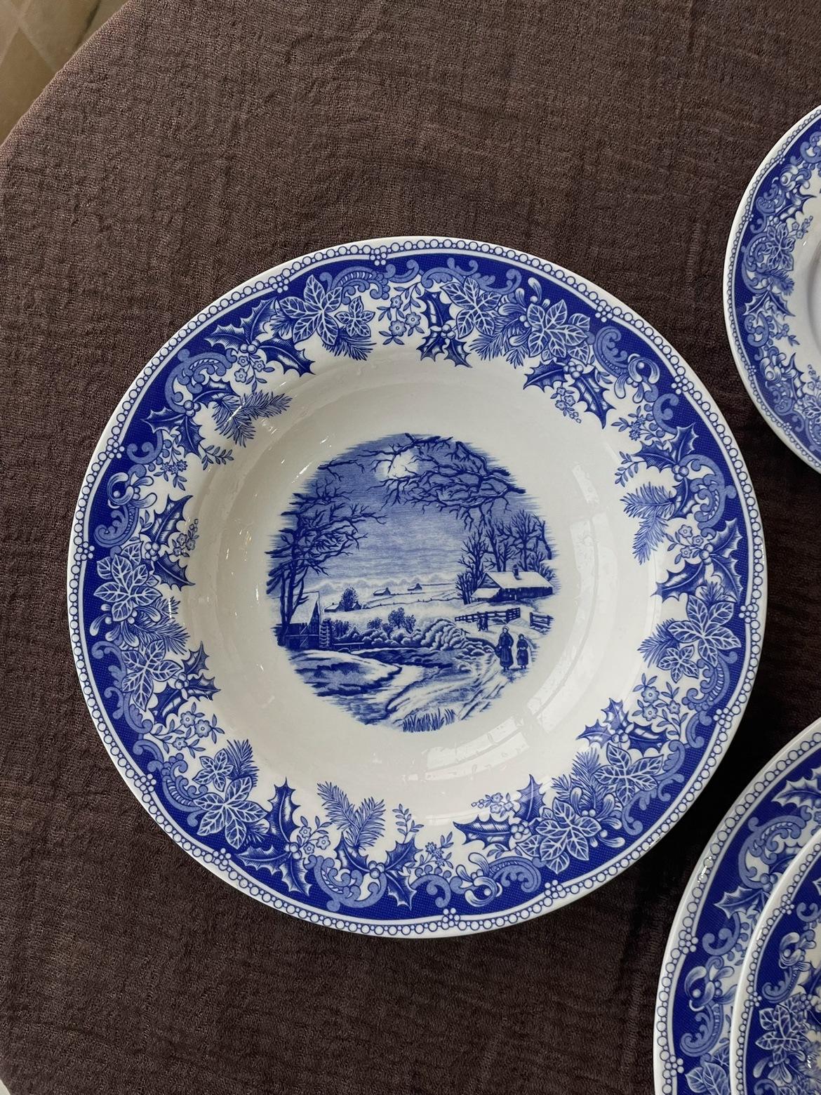 จานลึก 8.5 นิ้ว 21.5*3ซม