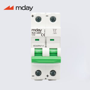 Высококачественный автоматический выключатель постоянного тока 250 В/500 В 2P MCB выключатель 63A 40A 32A 25A DC MCB выключатель для системы PV - Product Image 2