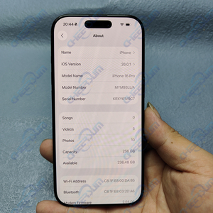 Versión Estadounidense Auténtica para 16 <span class=keywords><strong>Pro</strong></span> 5G, Pantalla de 6.3 Pulgadas, 8GB de RAM, <span class=keywords><strong>128GB</strong></span>/256GB/512GB de Almacenamiento, Usado, Desbloqueado, Cámara de 48MP - Product Image 3