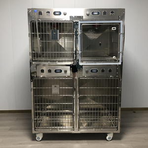 Gabbia per animali in acciaio inossidabile clinica veterinaria per animali da ospedale gabbia per animali da compagnia - Product Image 4