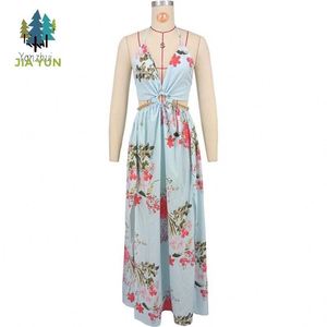 Vestido Maxi Holgado sin Espalda de Talla Grande, de Alta Calidad, para Playa, Verano, Estilo Casual - Product Image 4